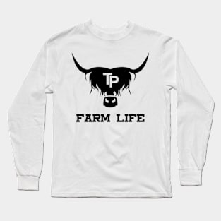 Tom Pemberton Merch Farm Life Logo Long Sleeve T-Shirt